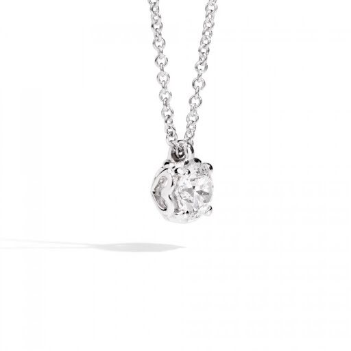 Collana Recarlo Donna Anniversary in Oro bianco Diamante 0.13 Ct P01PX014/013-45 - P01PX014/013-45